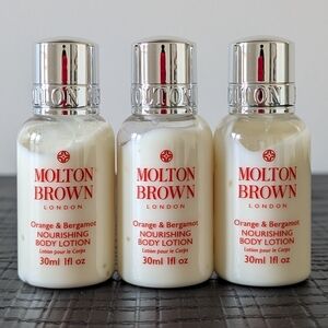 3 Molton Brown Orange & Bergamot Body Lotion